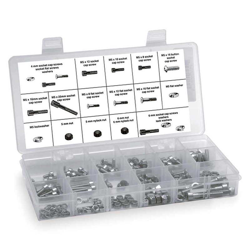 Wheels Manufacturing 456mm Fastener Kit – 218 Pieces of Stainless Steel Bolts Nuts Washers