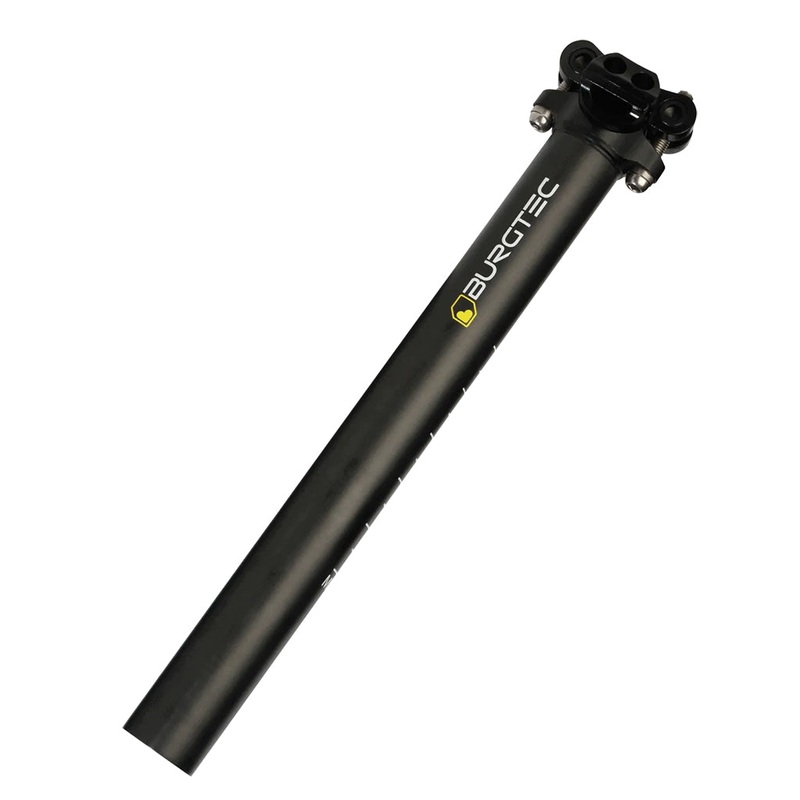Burgtec Xpress Seatpost 30.9mm Carbon Black