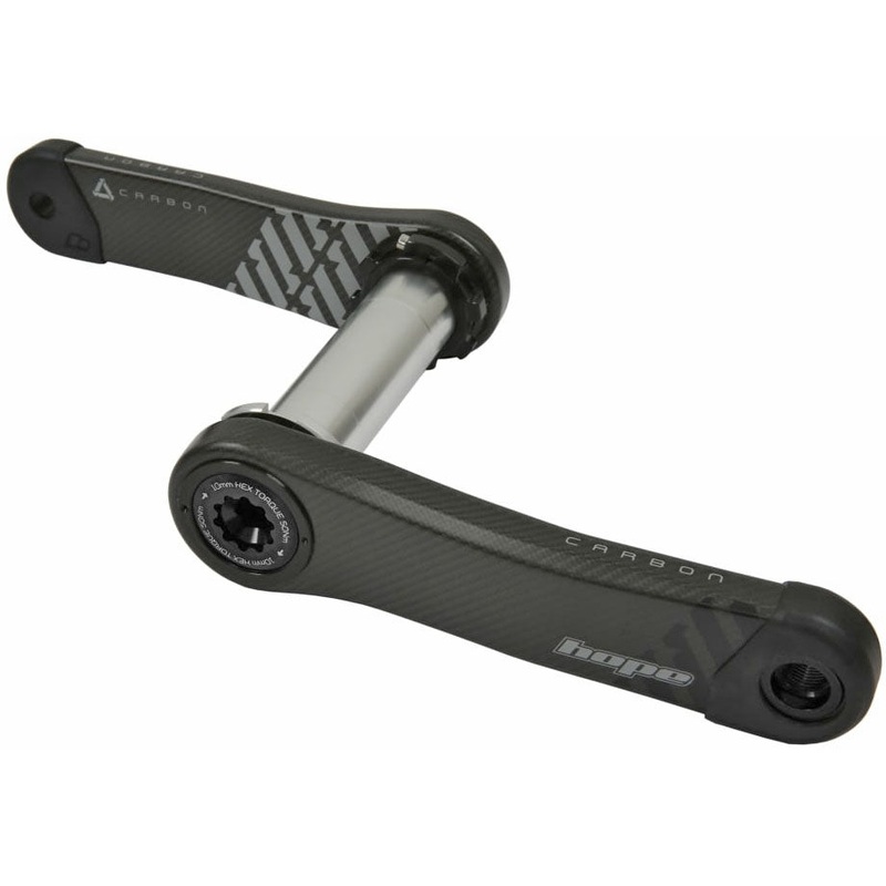 Hope Carbon Crankset Wide (73mm) 165mm Black