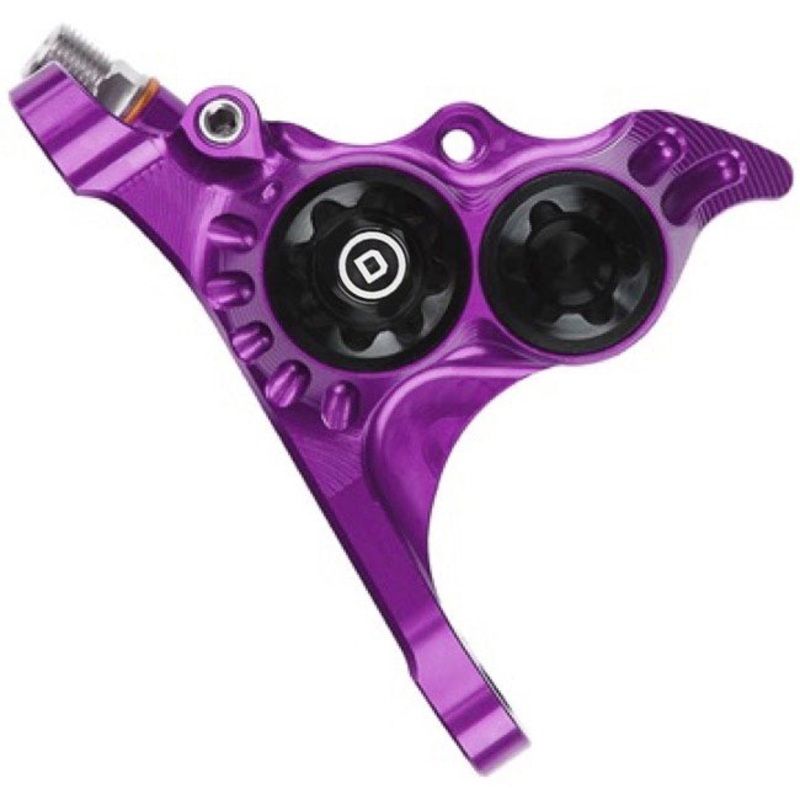 Hope RX4+ Disc Brake Caliper – Flat Mount Front +20mm DOT Type Purple