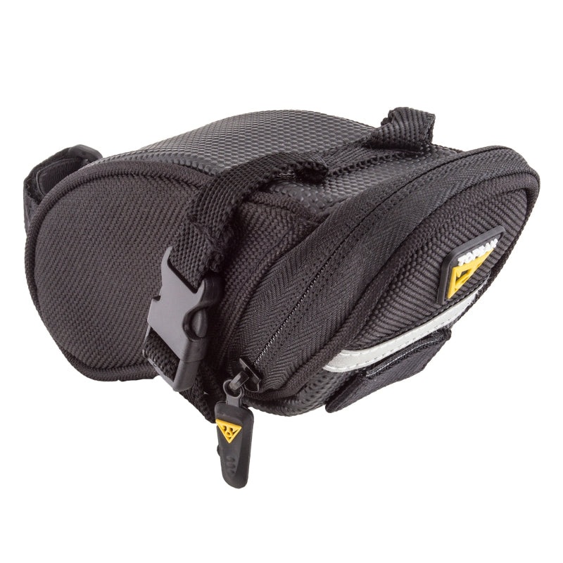 Topeak Aero Wedge Seat Bag – Strap-on Micro Black