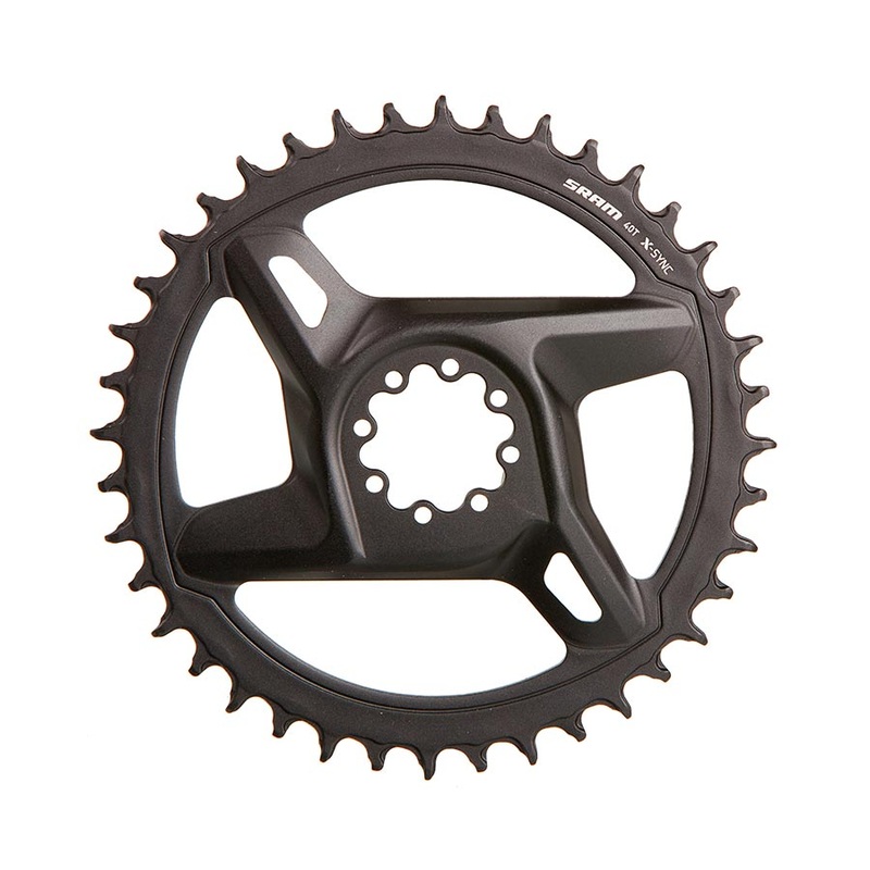 SRAM X-Sync Road Direct Mount Chainring Rival – 40t 12-Speed 8-Bolt Direct Mount BLK