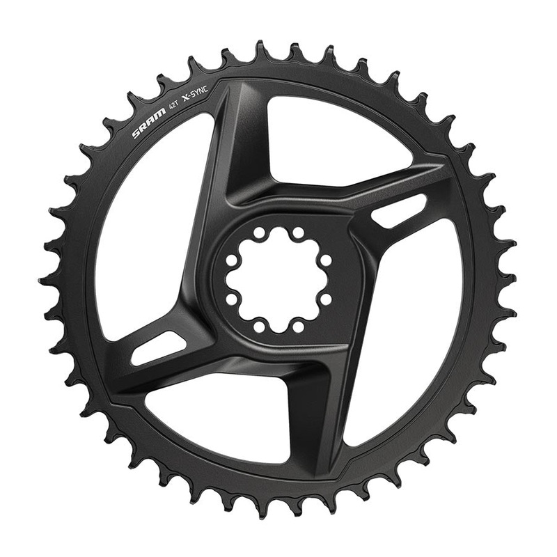 SRAM X-Sync Road Direct Mount Chainring Rival – 42t 12-Speed 8-Bolt Direct Mount BLK