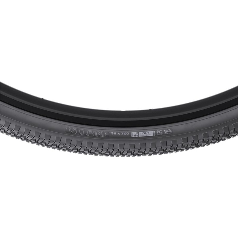 WTB Vulpine Tire – 700 x 36 TCS Tubeless Folding BLK Light/Fast Rolling Dual DNA SG2