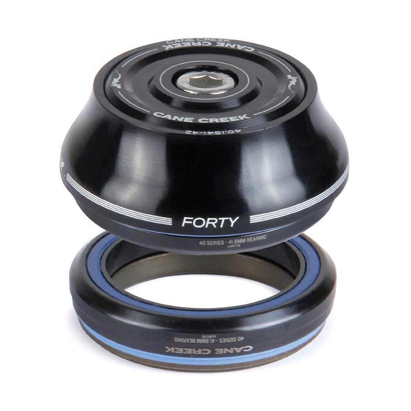 Cane Creek 40 IS42/28.6 / IS42/30 Tall Cover Headset Black