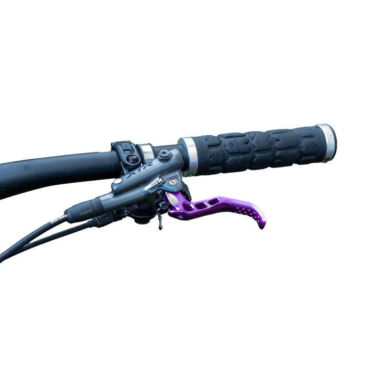 OAK Components SH Brake Lever Blade 2 Piece Kit Shimano Purple