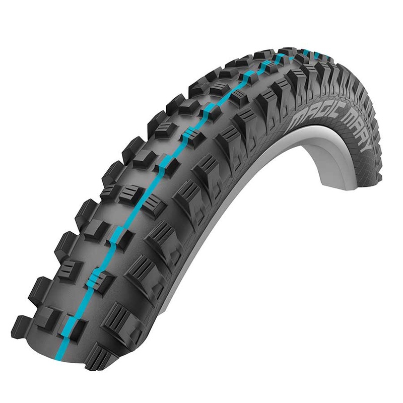 Schwalbe Magic Mary Addix Tire 26”x2.35 Wire Clincher Addix TwinSkin 20D2TPI Black