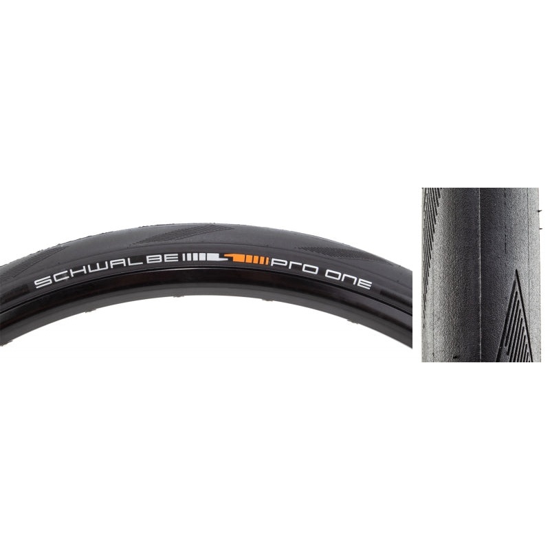 Schwalbe Pro One Tire – 700 x 30 Tubeless Folding BLK Evolution Line Addix Race