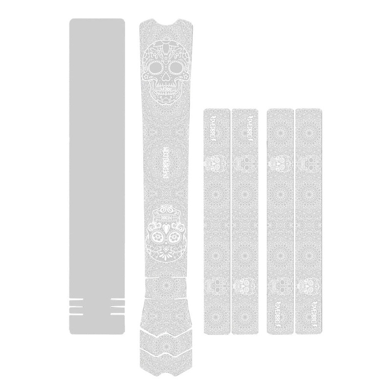 DYEDBRO Frame Protection Da de Muertos White Gloss