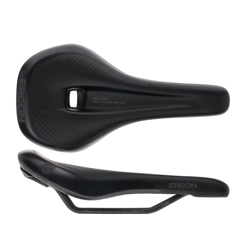 Ergon SM E Mountain Sport Saddle – Chromoly Stealth Men’s Medium/Large
