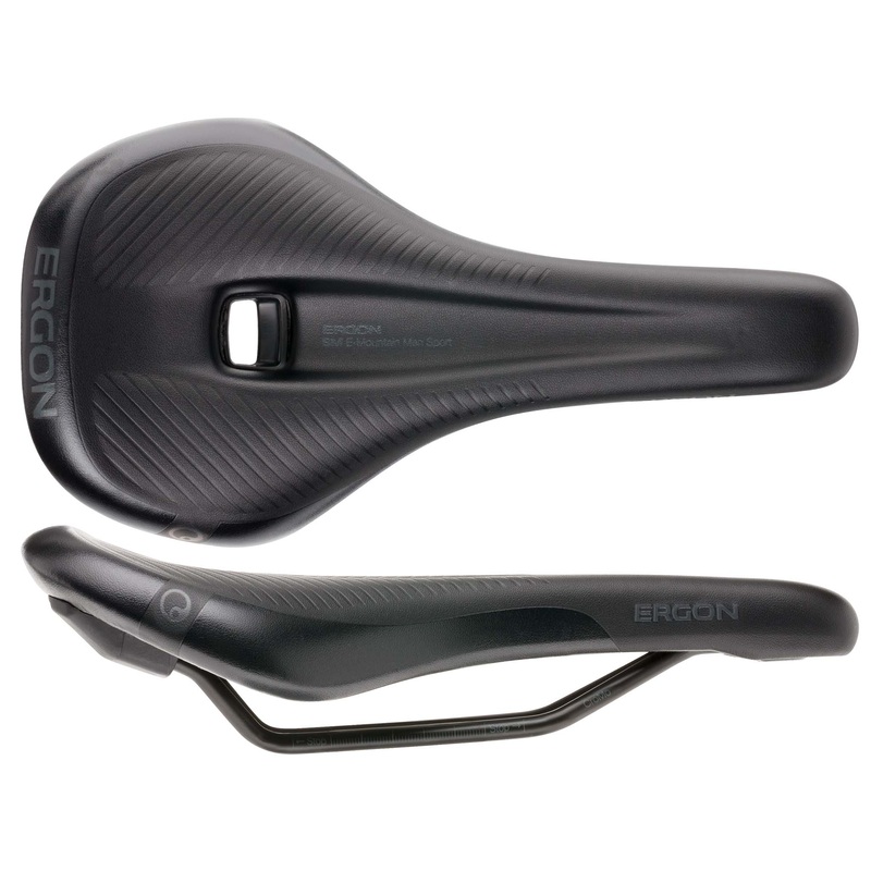 Ergon SM E Mountain Sport Saddle – Chromoly Stealth Men’s Small/Medium