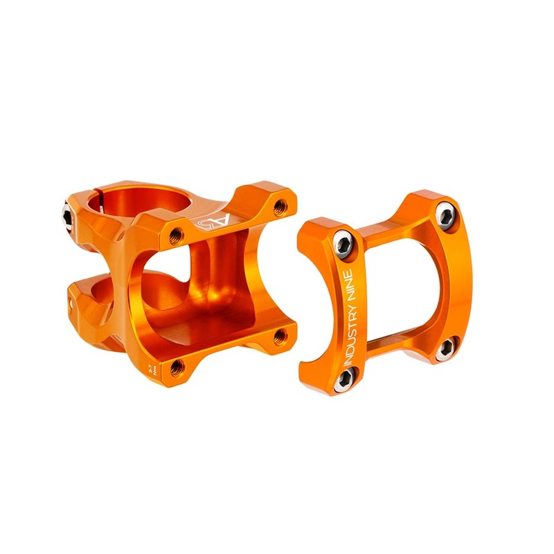 Industry Nine A318 Stem – 40mm 31.8mm Clamp +/-4.4 1 1/8 Aluminum Orange