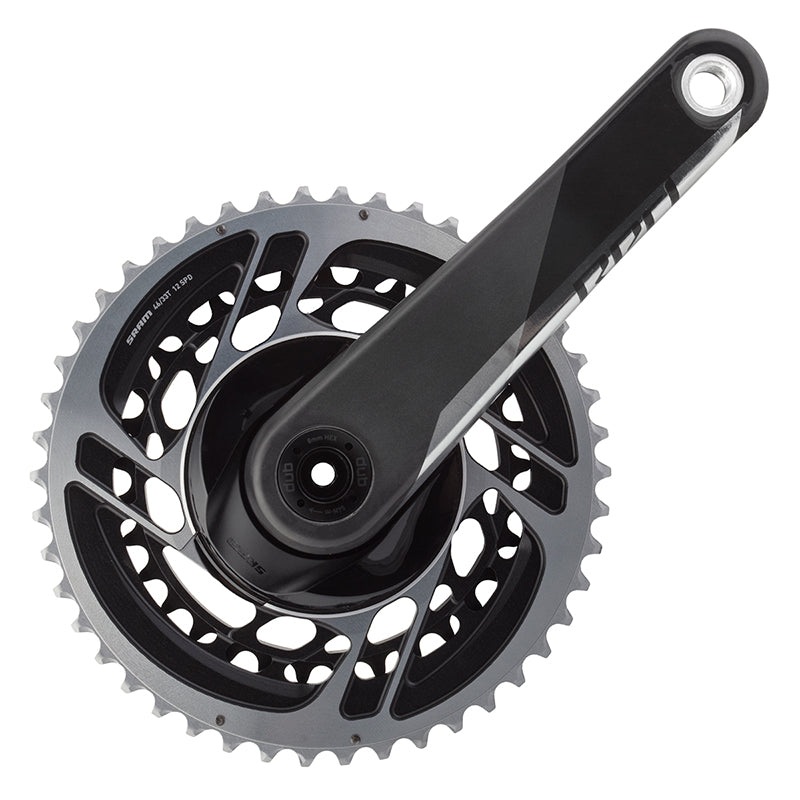 SRAM RED AXS Crankset – 175mm 12-Speed 46/33t Direct Mount DUB Spindle Interface Natural Carbon D1