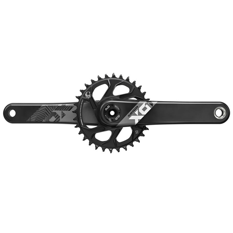SRAM X01 Eagle DUB C3 Crankset Speed: 11/12 Spindle: 28.99mm BCD: Direct Mount 30 DUB 175mm Black Fat Bike 4