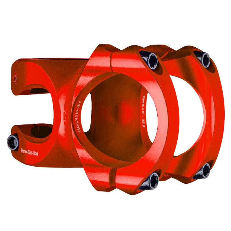 RaceFace Turbine R 35 Stem – 50mm 35mm Clamp +/-0 1 1/8 Red