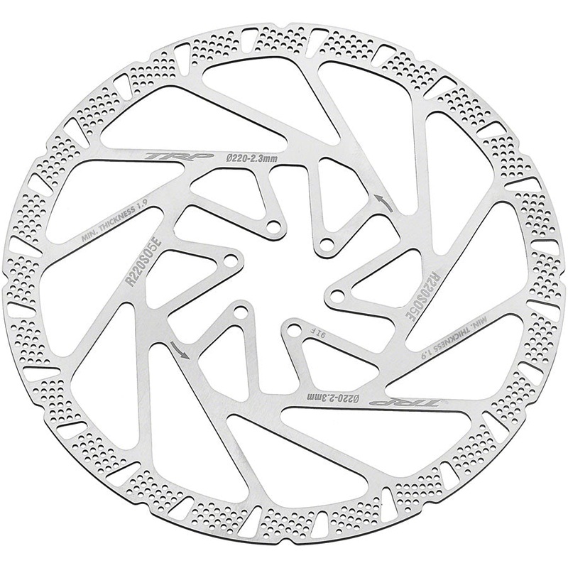 TRP S05E Race Disc Brake Rotor – 220mm 6-Bolt 2.3mm Rust Blocker Treatment