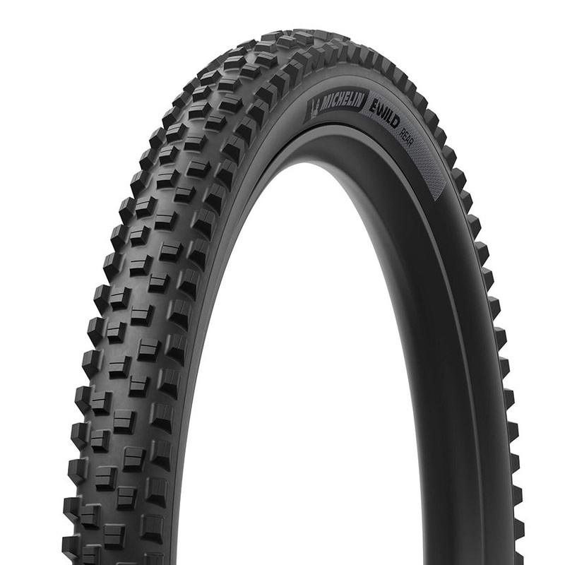Michelin E-WILD RACING LINE Rear Mountain Tire 29×2.60 Folding Tubeless Ready MAGI-X 4×55 Black