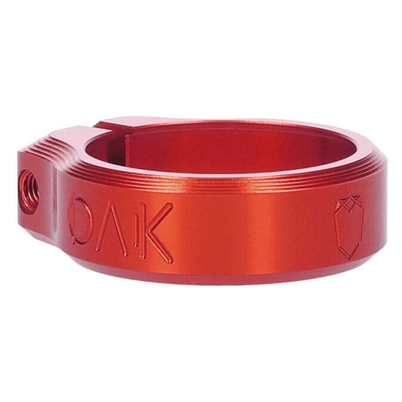 OAK Components Orbit Seatpost Clamp 36.4mm Red