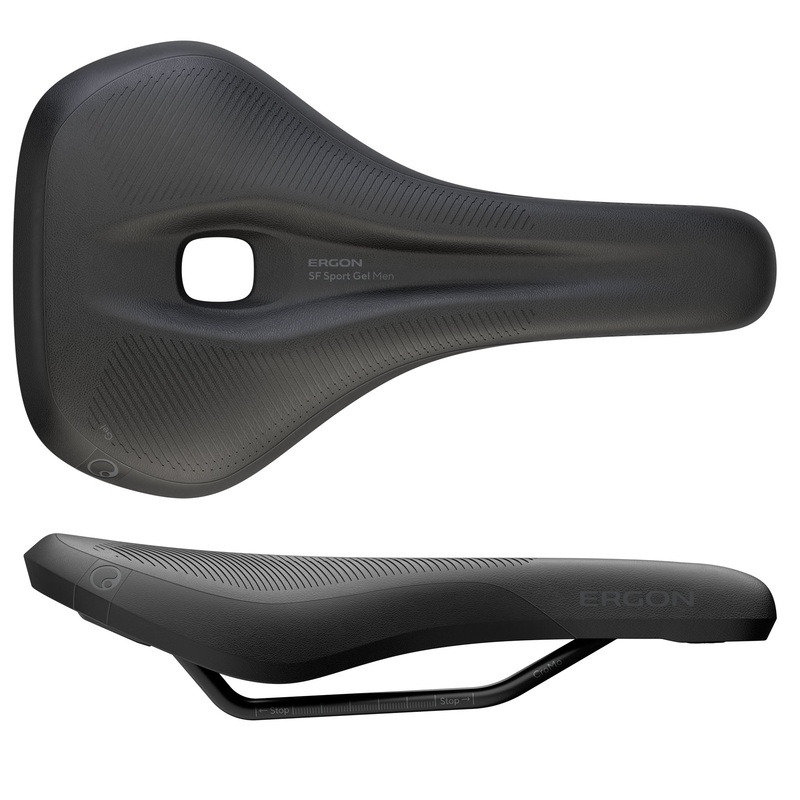 Ergon SF Sport Gel Saddle – Chromoly Black Men’s Medium/Large