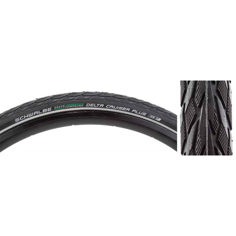 Schwalbe Delta Cruiser+ Active Twin PG 26×1.75 Standard Tire