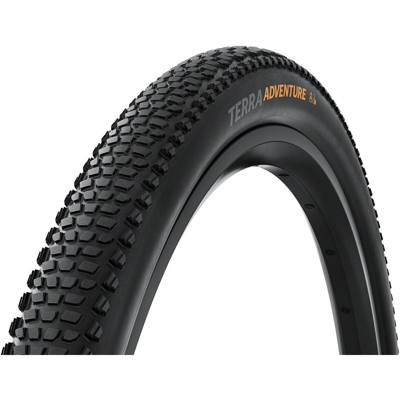 Continental Terra Adventure Tire – 700 x 50 Tubeless Folding BLK Grip Trail Casing E25