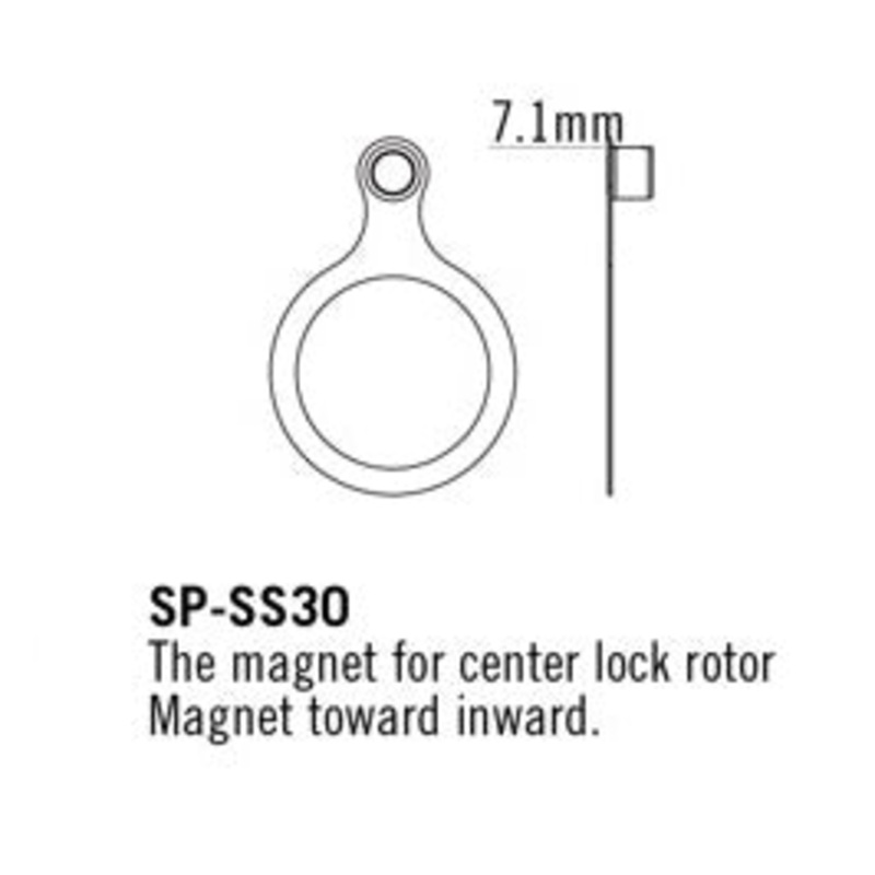 TRP Speed Sensor For Center Lock Rotors Inward