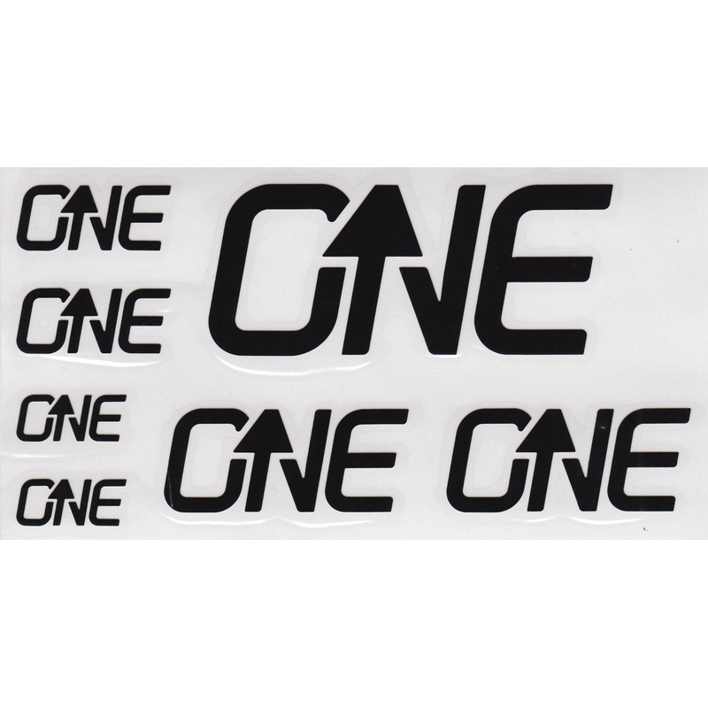 OneUp Components Riser Bar Decal Kit Black