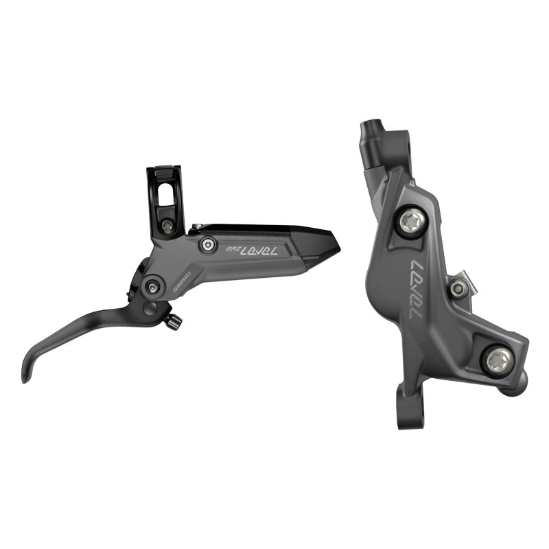 SRAM Level Bronze Stealth Disc Brake Lever – Front Post Mount 4-Piston Aluminum Lever SS Hardware Dark Polar C1