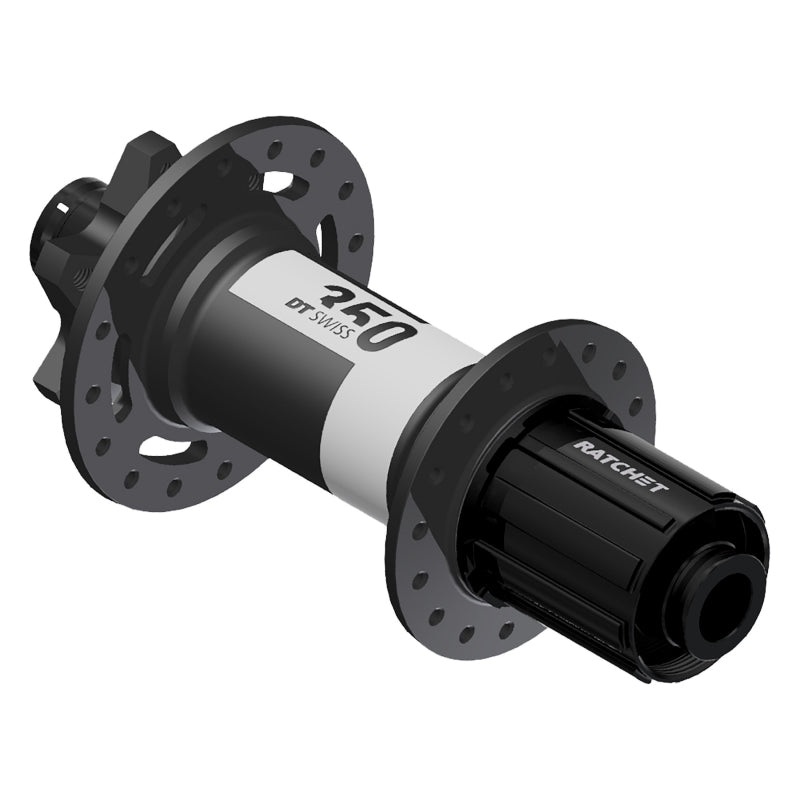 DT Swiss 350 Rear Hub – 12 x 150mm 6-Bolt HG11 MTN Black 32H 36pt