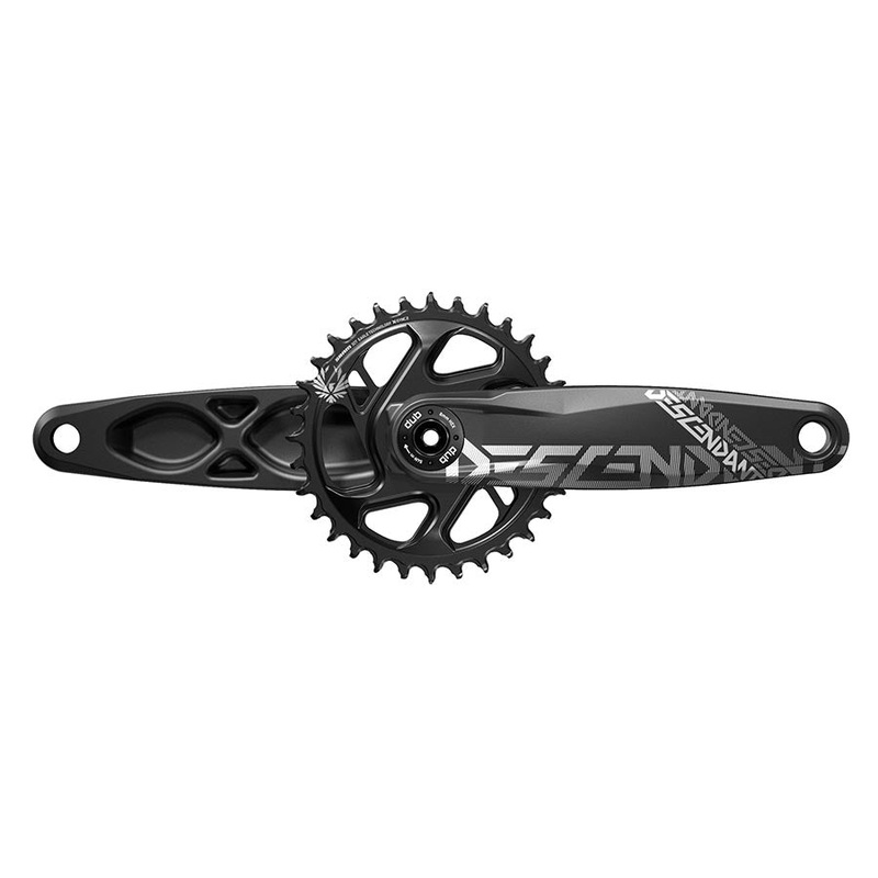 TruVativ Descendant 7K Eagle Aluminum SuperBoost + Crankset – 175mm 12-Speed 32t Direct Mount DUB Spindle Interface BLK