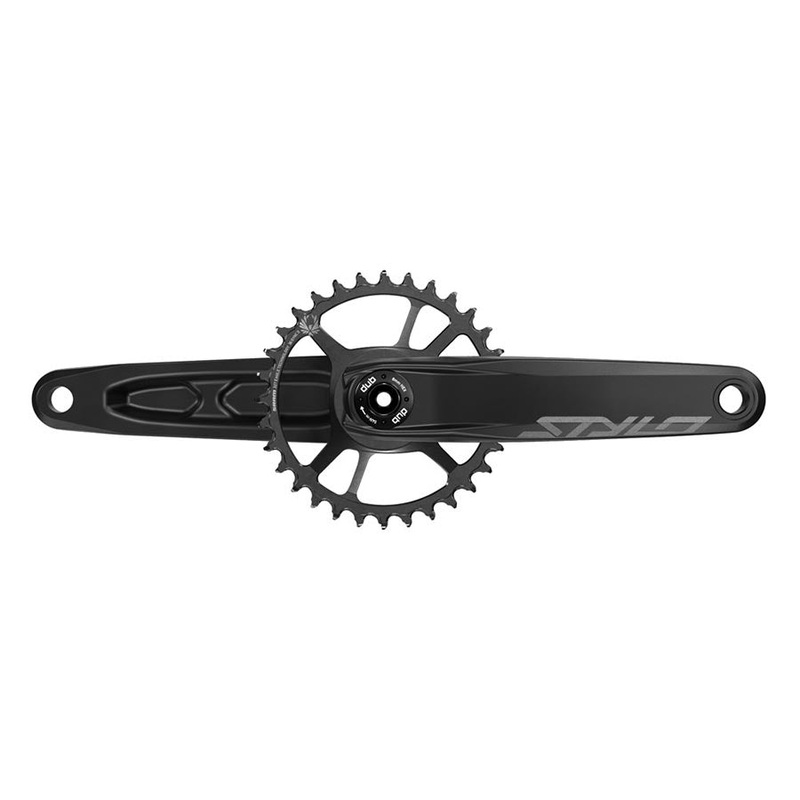 TruVativ STYLO 6K Aluminum Eagle Crankset – 170mm 12-Speed 32t Direct Mount DUB Spindle Interface BLK