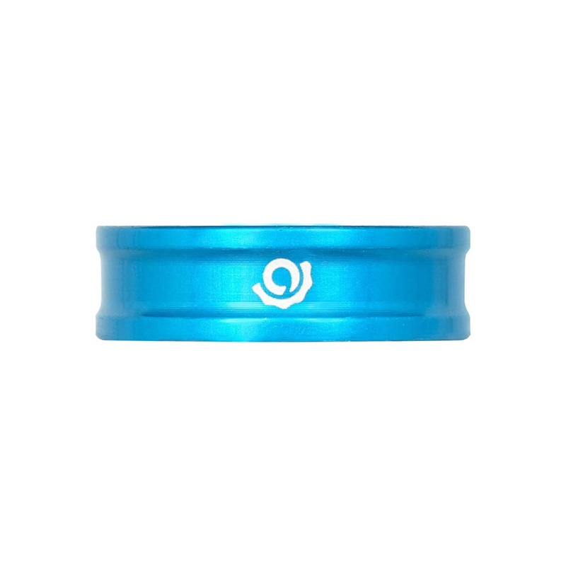 Industry Nine iRiX Headset Spacer 1-1/8” Height: 10mm Aluminum Turquoise