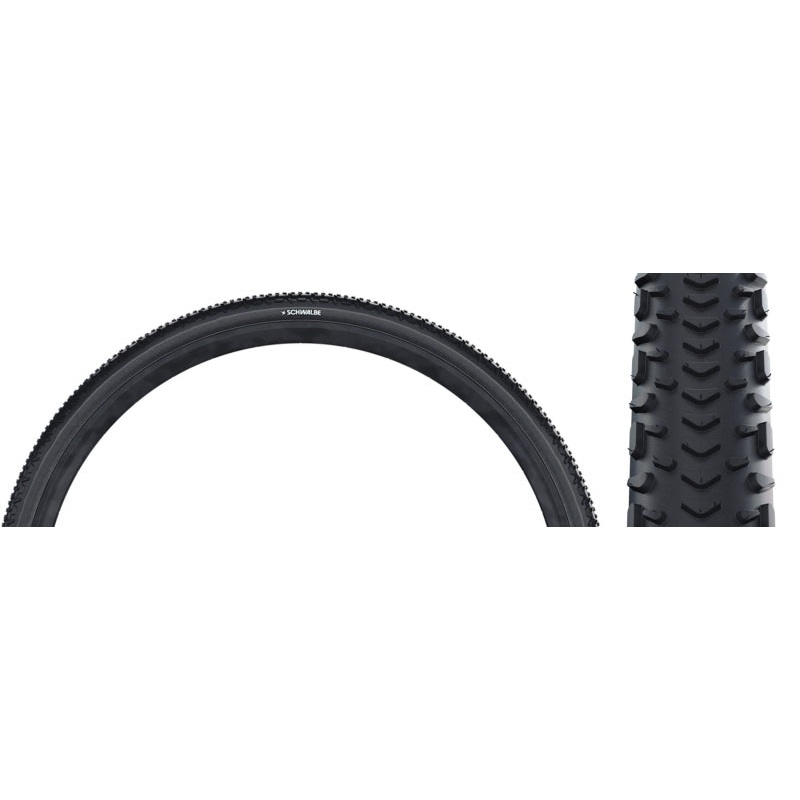 Schwalbe G-One RX Tire – 700 x 45 Tubeless Folding BLK Evolution Line Pro Addix Race