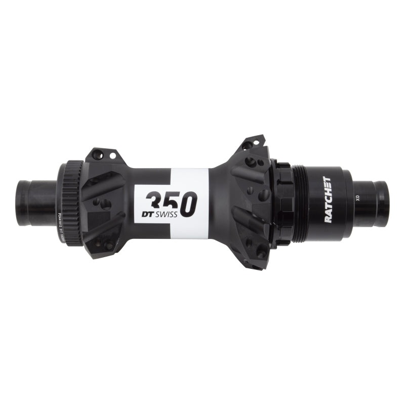 DT Swiss 350 Rear Hub – 12 x 148mm Center-Lock XD BLK 28H Straight Pull 36pt Straight Pull