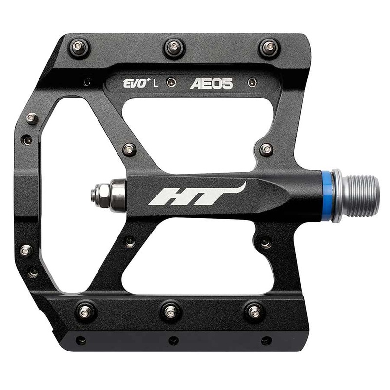 HT Components AE05(EVO+) Pedals – Platform Aluminum 9/16 Black