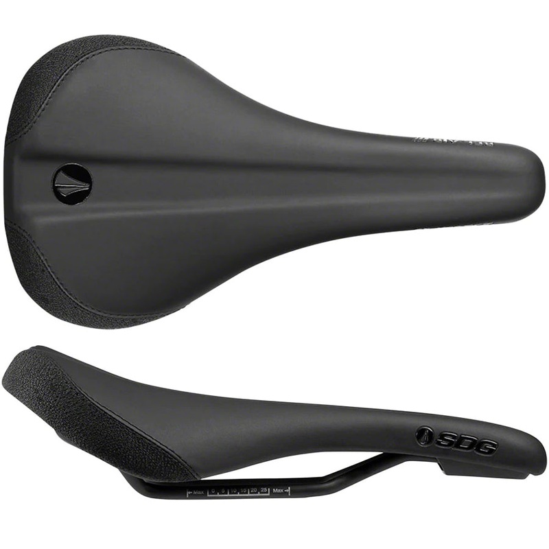 SDG Bel-Air V3 Traditional Saddle Steel Rails Black