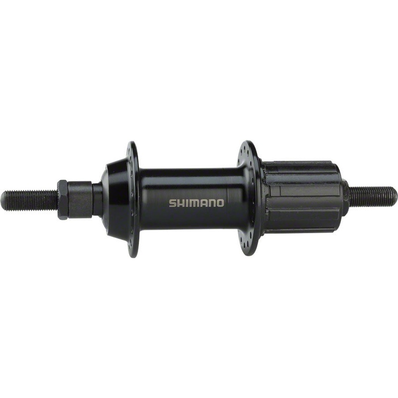 Shimano FH-TX500 Rear Hub – Threaded x 135mm Rim Brake HG10 Black 32H