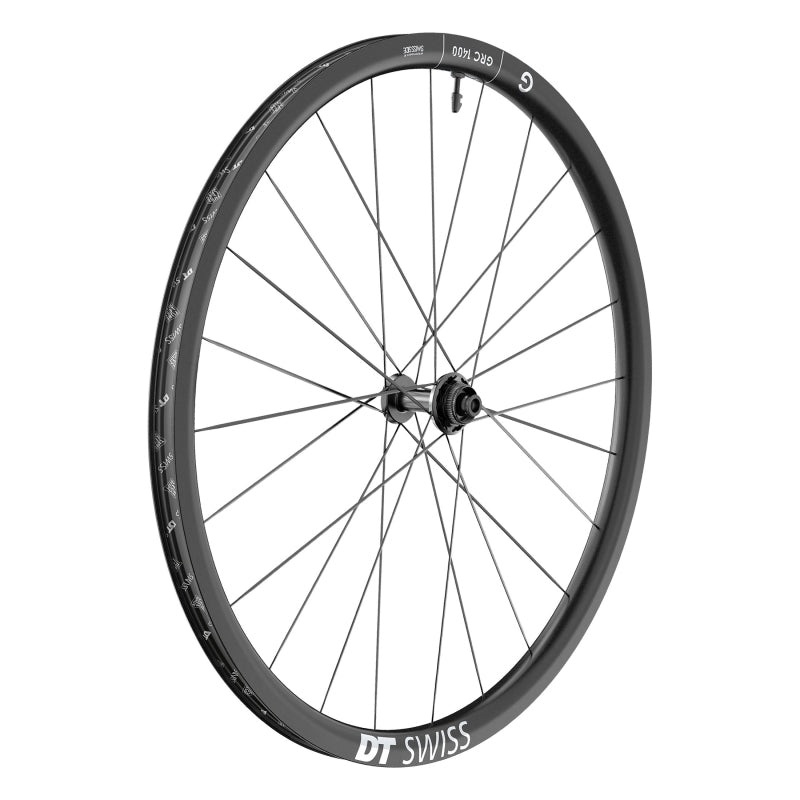 DT Swiss GRC 1400 DICUT 30 Front Wheel – 700 12 x 100mm Center-Lock Black