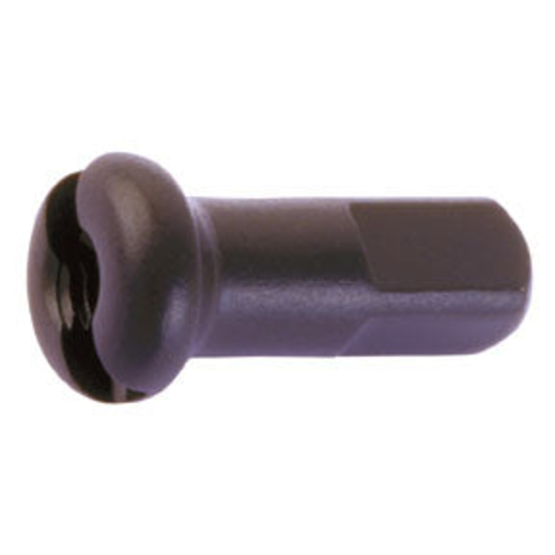 DT Swiss Standard Brass Nipples: 2.34 x 12mm Black Box of 100