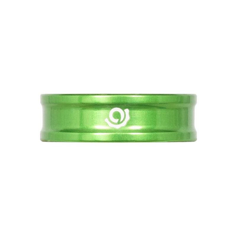 Industry Nine iRiX Headset Spacer 1-1/8” Height: 10mm Aluminum Lime