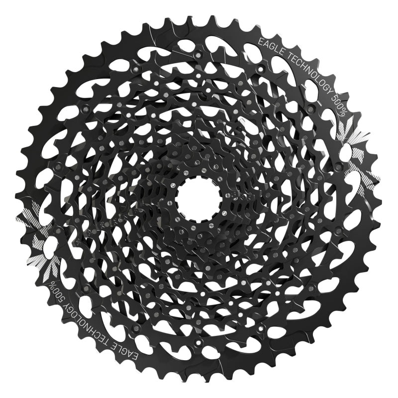 SRAM GX Eagle XG-1275 Cassette – 12 Speed 10-50t Black For XD Driver Body