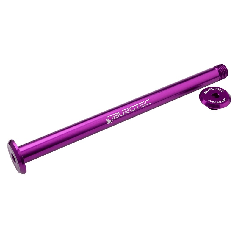 Burgtec Evil SuperBoost+ Rear Axle 12×180 Purple Rain