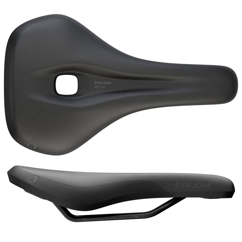 Ergon SF Saddle – Steel Black Men’s Small/Medium