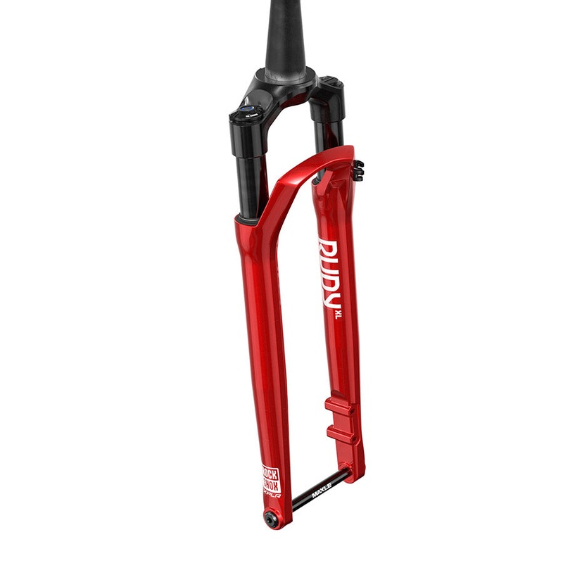 RockShox Rudy XL Ultimate A1 Suspension Fork 700C Solo Air 60mm 1-1/8”-1.5” 12x100mm TA Rake: 45mm Red