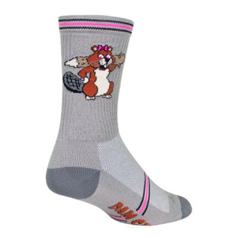 Sockguy Crew Dam Girl 6 Socks 5-9 Grey