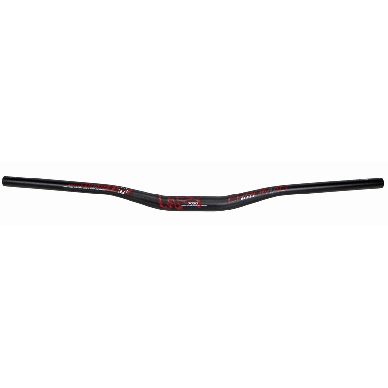 Chromag Fubars OSX Bar (31.8) 25mm/800mm Blk/Red