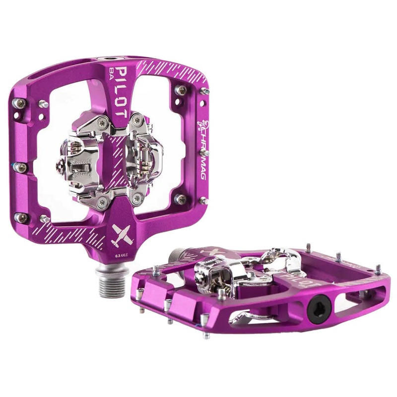 Chromag Pilot BA SPD Pedals Purple