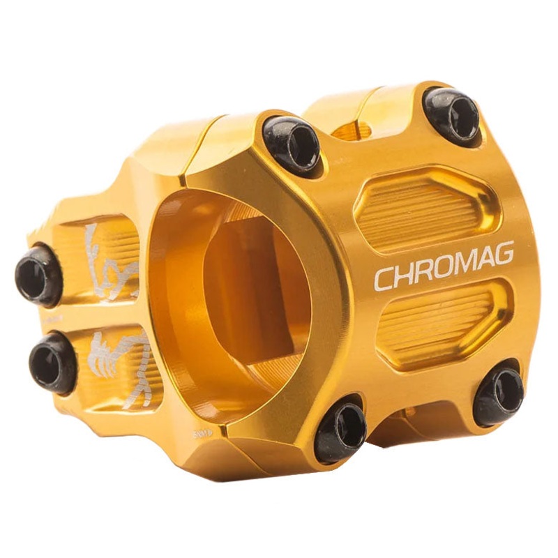 Chromag RIZA Stem (31.8) 0d x 45mm – Gold