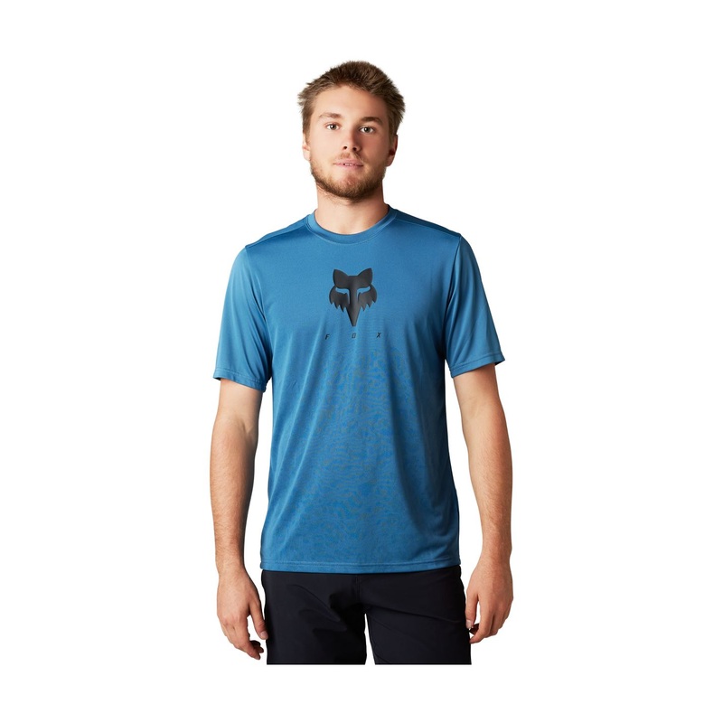 Fox Racing Ranger TruDri Small Dark Blue Jersey