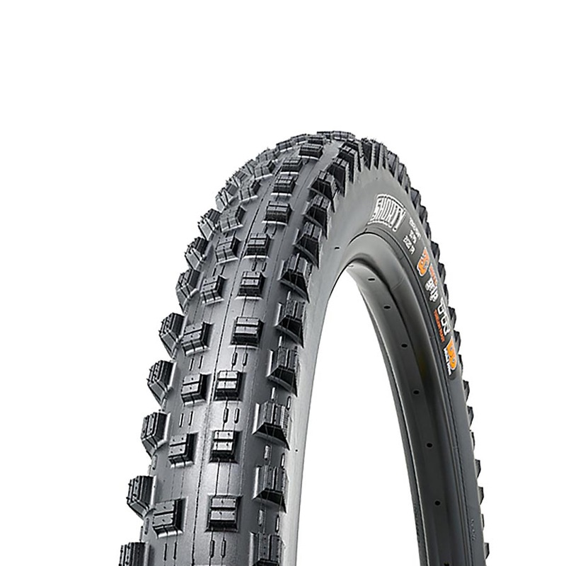 Maxxis Shorty Tire – 27.5 x 2.4 Tubeless Folding BLK 3C Grip DoubleDown Wide Trail